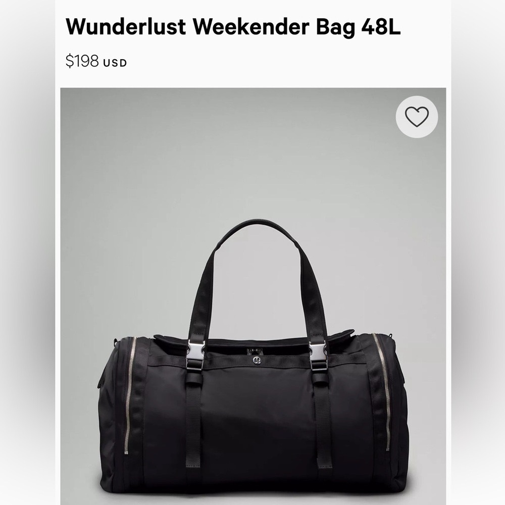 Weekender bag and Belt bag